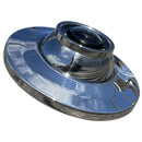 Iris 4-In-1 Flush Vertical Surface Mount - 316L - Recess Mount Dome [IRIS-S076]-Angler's World