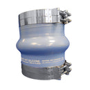 Trident Marine Blue Silicone Wet Exhaust Hump w/4 T-Bolt Clamps - 8" ID x 8" Length [272V8000-S/S]-Angler's World