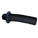 Trident Marine 4 Black Stern Flex Hose w/Transom Flange [TFK-4]-Angler's World
