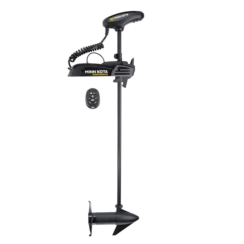 Minn Kota PowerDrive 55 Trolling Motor w/Micro Remote - 12V - 55LB - 54" [1358451]-Angler's World