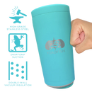 Toadfish Non-Tipping Can Cooler 2.0 - Universal Design - Teal [5004]