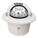Ritchie F-50W Explorer Compass - Flush Mount - White [F-50W]-Angler's World