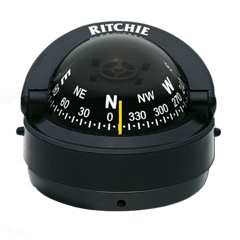 Ritchie S-53 Explorer Compass - Surface Mount - Black [S-53]-Angler's World