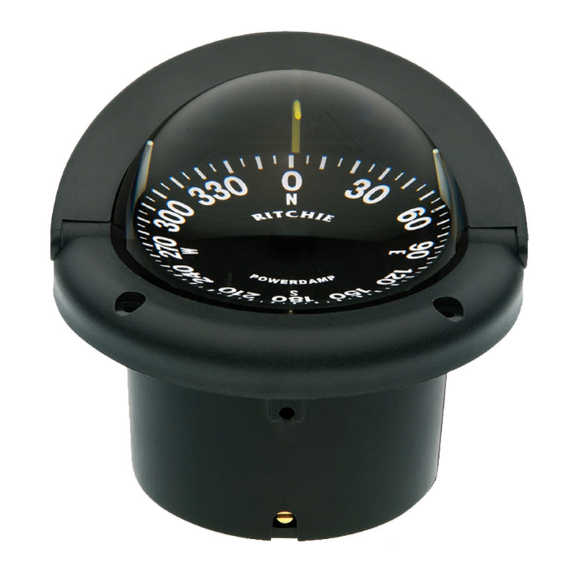 Ritchie HF-742 Helmsman Compass - Flush Mount - Black [HF-742]-Angler's World