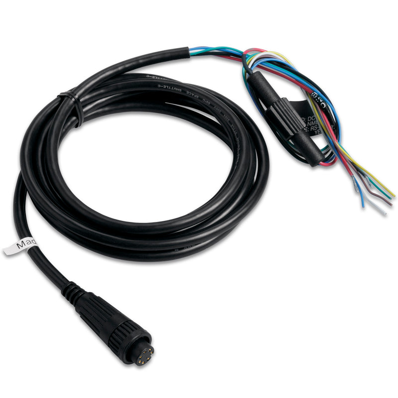 Garmin Power/Data Cable - Bare Wires f/Fishfinder 320C, GPS Series & GPSMAP Series [010-10083-00]-Angler's World