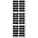 Blue Sea 8030 DC Panel Basic 30 Label Set [8030]-Angler's World