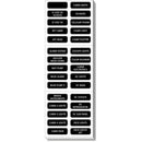 Blue Sea 8039 DC Panel Extended 120 Label Set [8039]-Angler's World