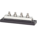 Blue Sea 2104 PowerBar 600AMP Cable Connector 4 x 3/8 16 Stud Terminal [2104]-Angler's World