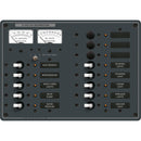 Blue Sea 8068 DC 13 Position Toggle Branch Circuit Breaker Panel - White Switches [8068]-Angler's World