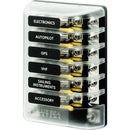 Blue Sea 5015 ST Glass Fuse Block w/Negative Bus [5015]-Angler's World