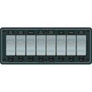 Blue Sea 8261 Waterproof Panel 8 Position - Slate Grey [8261]-Angler's World