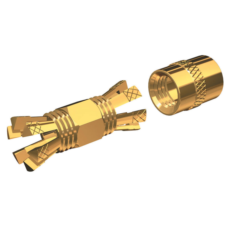 Shakespeare PL-258-CP-G Gold Splice Connector For RG-8X or RG-58/AU Coax. [PL-258-CP-G]-Angler's World