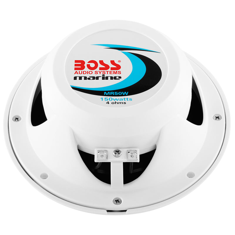 Boss Audio 5.25" MR50W Speakers - White - 150W [MR50W]-Angler's World
