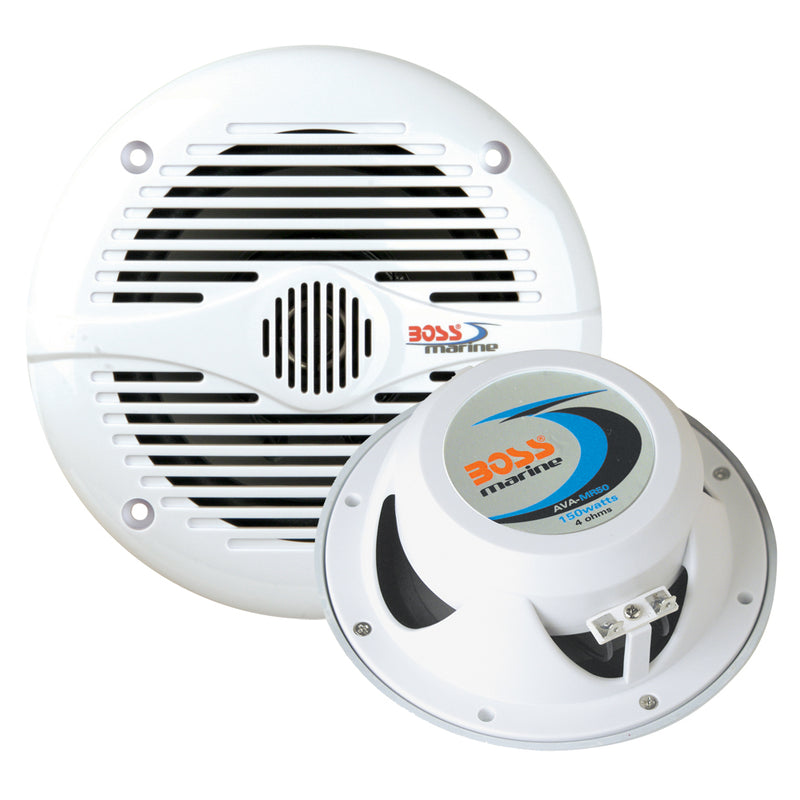Boss Audio 6.5" MR60W Speakers - White - 200W [MR60W]-Angler's World