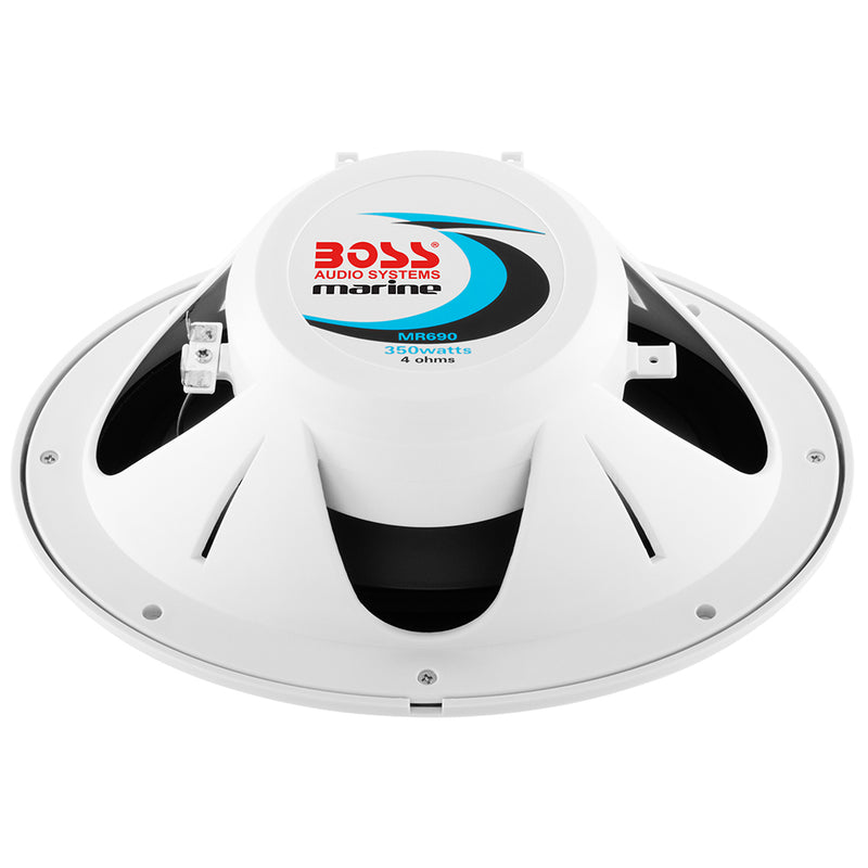 Boss Audio 6"x 9" MR690 Oval Speakers - White - 350W [MR690]-Angler's World