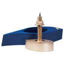Furuno 526T-HDD Bronze Broadband Thru-Hull Transducer w/Temp, Built-In Diplexer & Hi-Speed Fairing Block 1kW (10-Pin) [526TID-HDD]-Angler's World