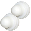 Blue Sea 4136 Push Button Reset Only Circuit Breaker Boot - White - 2-Pack [4136]-Angler's World