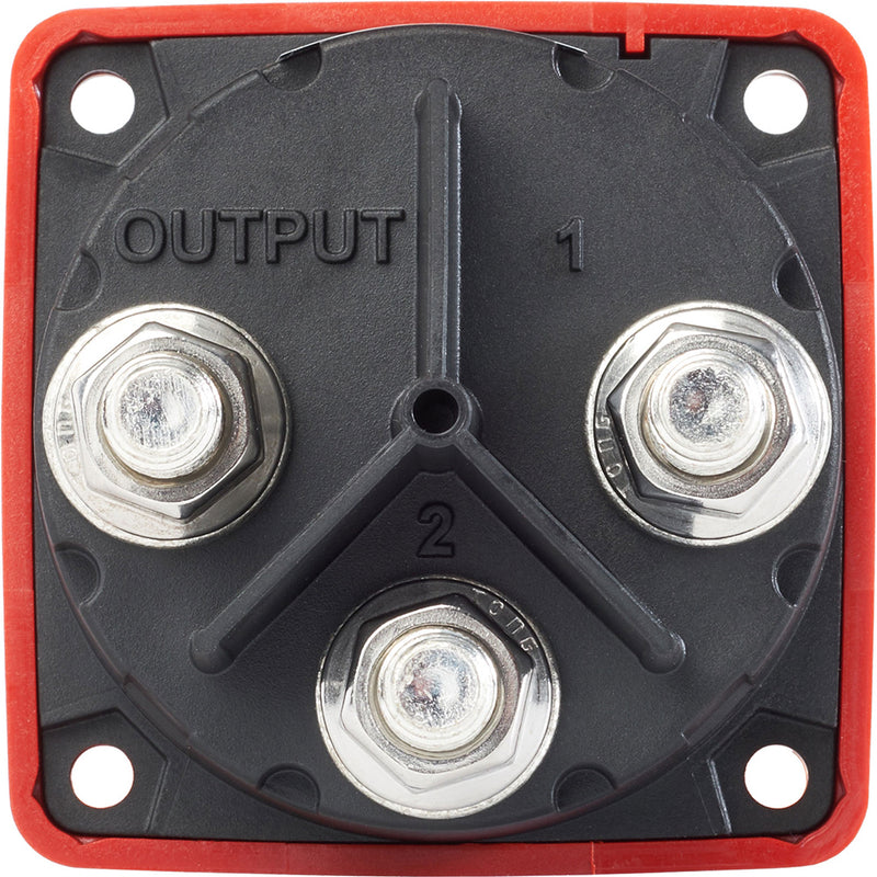 Blue Sea 6007 m-Series (Mini) Battery Switch Selector Four Position Red [6007]-Angler's World