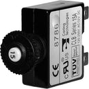 Blue Sea 7056 15A Push Button Thermal with Quick Connect Terminals [7056]-Angler's World