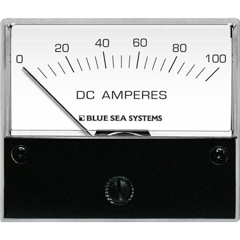 Blue Sea 8017 DC Analog Ammeter - 2-3/4" Face, 0-100 Amperes DC [8017]-Angler's World