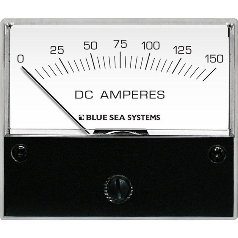 Blue Sea 8018 DC Analog Ammeter - 2-3/4" Face, 0-150 Amperes DC [8018]-Angler's World