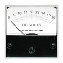 Blue Sea 8028 DC Analog Micro Voltmeter - 2" Face, 8-16 Volts DC [8028]-Angler's World