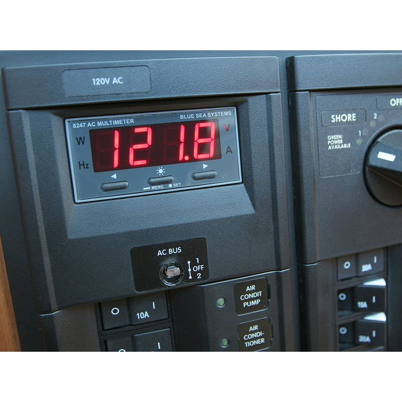 Blue Sea 8247 AC Digital Multimeter with Alarm [8247]-Angler's World