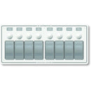 Blue Sea 8271 Water Resistant Panel - 8 Position - White - Horizontal Mount [8271]-Angler's World