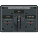 Blue Sea 8363 AC Rotary Switch Panel 65 Ampere 2 Positions + OFF, 3 Pole [8363]-Angler's World