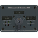 Blue Sea 8386 AC Rotary Switch Panel 30 Ampere 2 Positon + OFF, 4 Pole [8386]-Angler's World