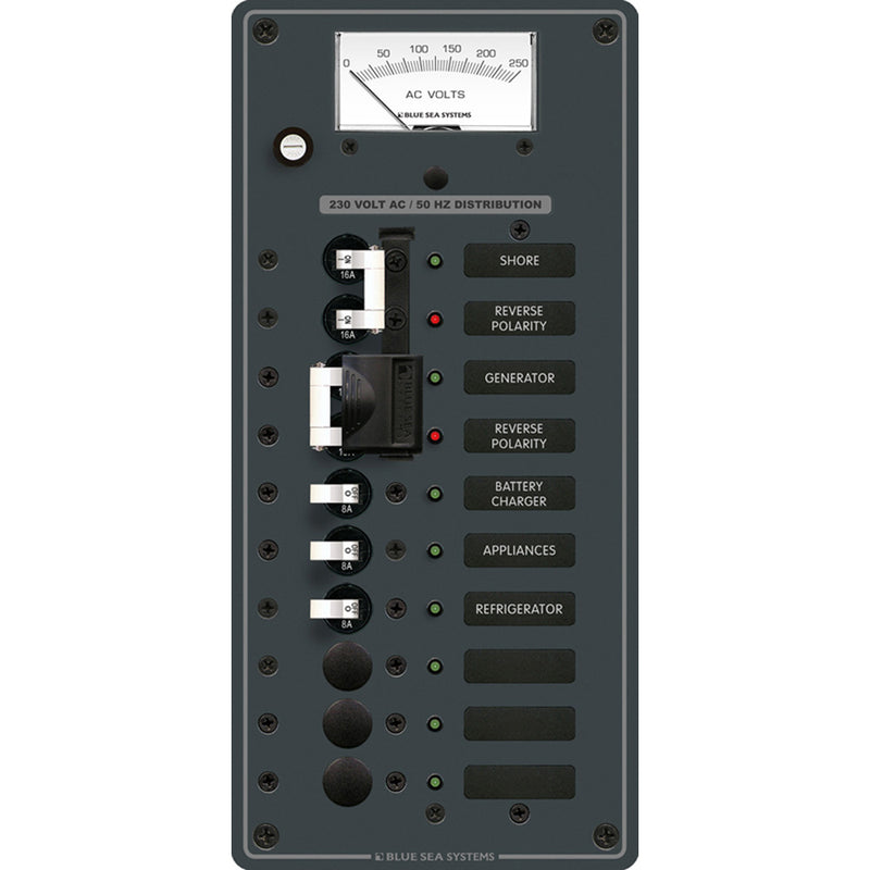 Blue Sea 8589 AC Toggle Source Selector (230V) - 2 Sources + 6 Positions [8589]-Angler's World
