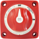 Blue Sea 6006 m-Series (Mini) Battery Switch Single Circuit ON/OFF Red [6006]-Angler's World