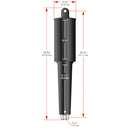 Lenco 102XD Extreme Duty Actuator - 12V - 4-1/4" Stroke [15060-001]-Angler's World