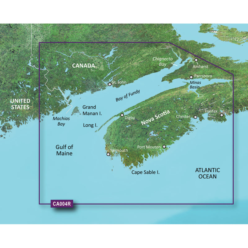 Garmin BlueChart g3 Vision HD - VCA004R - Bay of Fundy - microSD/SD [010-C0690-00]-Angler's World