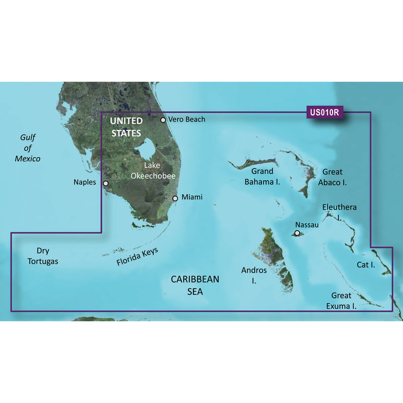 Garmin BlueChart g3 Vision HD - VUS010R - Southeast Florida - microSD/SD [010-C0711-00]-Angler's World