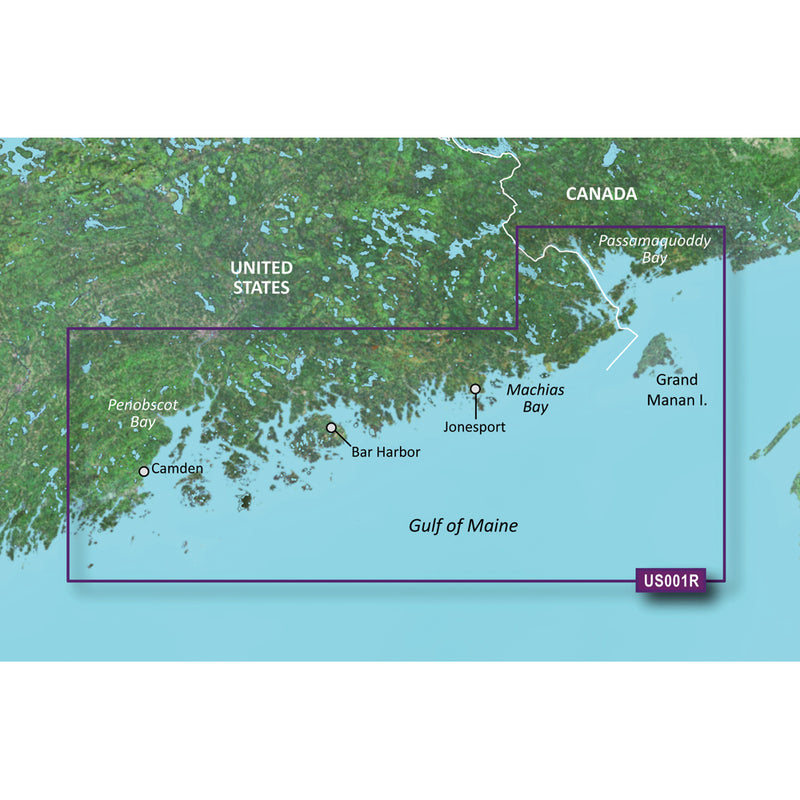 Garmin BlueChart g3 Vision HD - VUS001R - North Maine - microSD/SD [010-C0702-00]-Angler's World