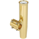 Lee's Clamp-On Rod Holder - Gold Aluminum - Horizontal Mount - Fits 1.050" O.D. Pipe [RA5201GL]-Angler's World