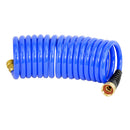 HoseCoil 15' Blue Self Coiling Hose w/Flex Relief [HS1500HP]-Angler's World