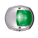 Perko LED Side Light - Green - 12V - Chrome Plated Housing [0170MSDDP3]-Angler's World