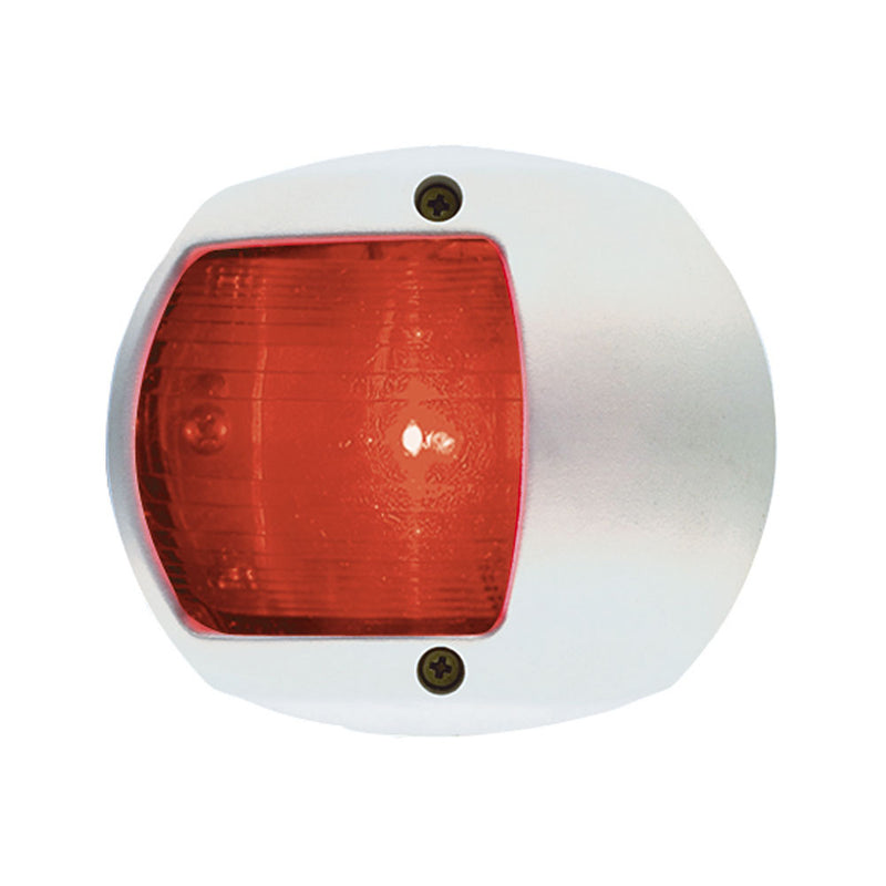 Perko LED Side Light - Red - 12V - White Plastic Housing [0170WP0DP3]-Angler's World