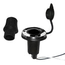 Perko Locking Collar Pole Light Mounting Base - 2 Pin - Round - Stainless Steel [1045P0SDP]-Angler's World