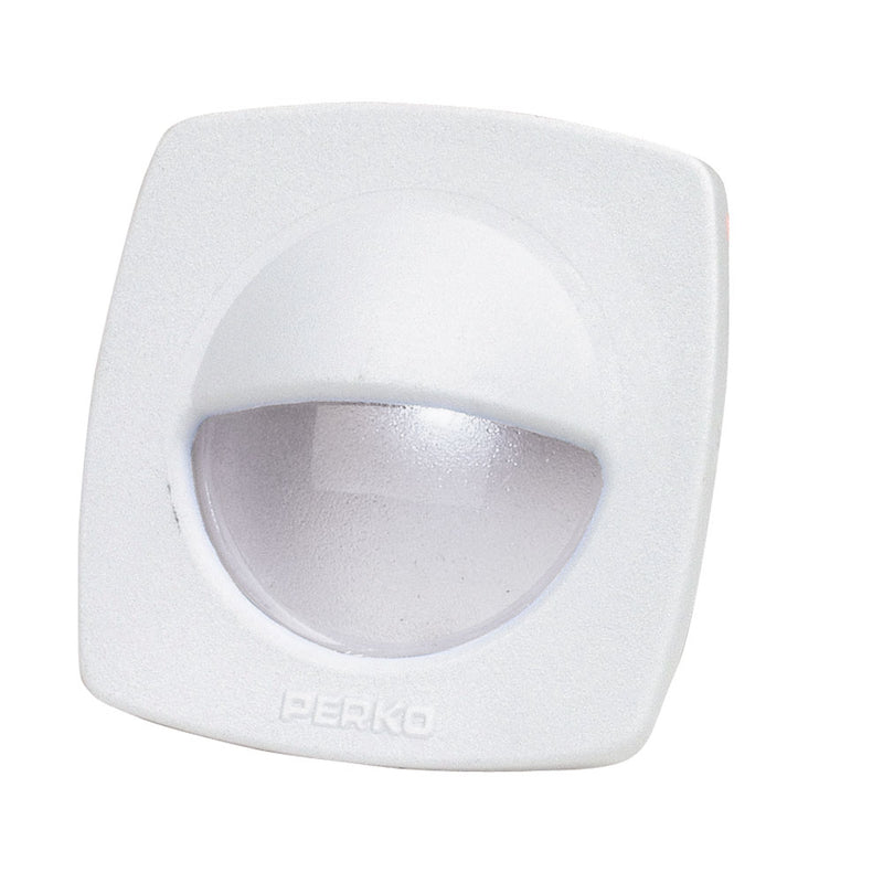Perko LED Utility Light w/Snap-On Front Cover - White [1074DP2WHT]-Angler's World