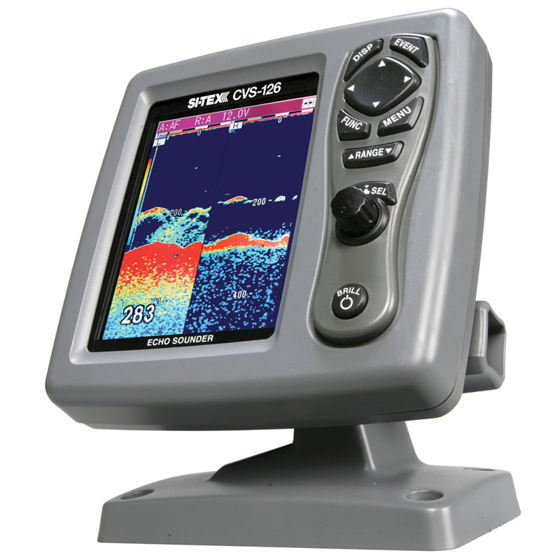 SI-TEX CVS-126 Dual Frequency Color Echo Sounder [CVS-126]-Angler's World