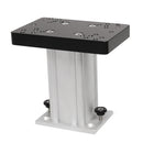Cannon Aluminum Fixed Base Downrigger Pedestal - 6" [1904031]-Angler's World