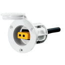 Cannon Flush Mount Power Port - White [1903013]-Angler's World