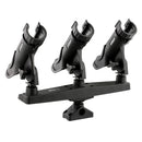 Scotty Triple Rod Holder w/3 230 Power Lock Rod Holders [256]-Angler's World