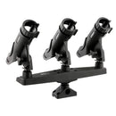 Scotty Triple Rod Holder w/3 230 Power Lock Rod Holders [256]-Angler's World