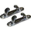 Perko 4" Straight Chock - Chrome Plated Zinc [1230DP0CHR]-Angler's World