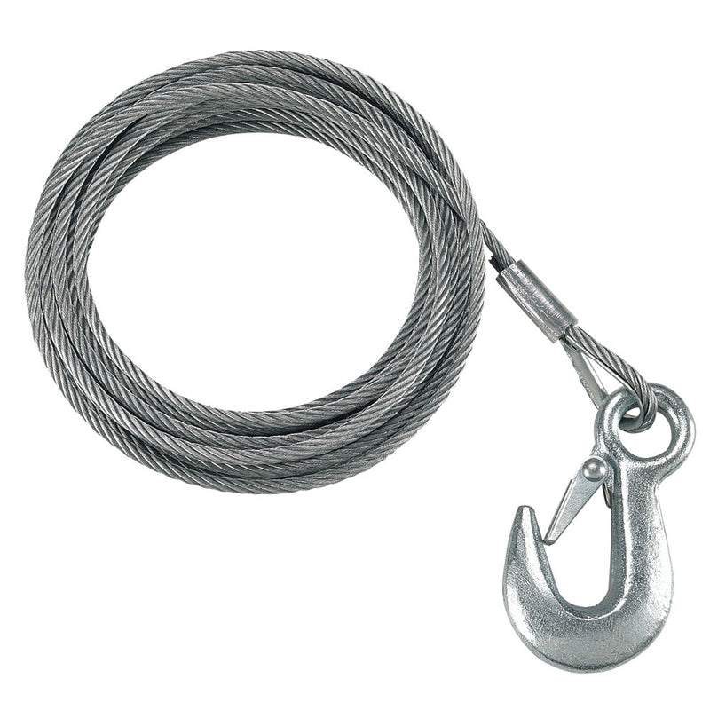 Fulton 3/16" x 25' Galvanized Winch Cable - 4,200 lbs. Breaking Strength [WC325 0100]-Angler's World