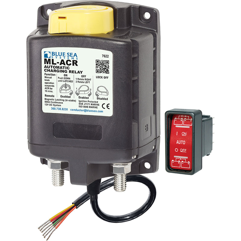 Blue Sea 7622 ML-Series Heavy Duty Automatic Charging Relay [7622]-Angler's World